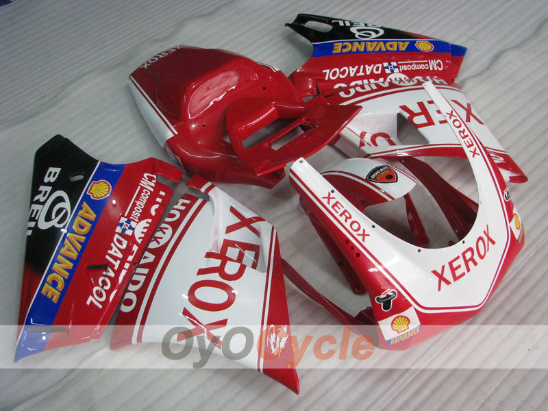 Verkleidungssatz für Einspritzmodell Ducati 916, 94-98 - Rot, Weiß, Schwarz - Xerox #OYO87906202 Hauptbild