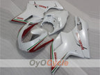 Verkleidungssatz für Einspritzung für Ducati 848, Baujahr 08-13 - Rot, Weiß - Werksstil #OYO87906209