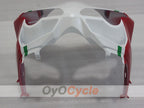 Verkleidungssatz für Einspritzung für Ducati 848, Baujahr 08-13 - Rot, Weiß - Werksstil #OYO87906209