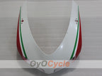 Verkleidungssatz für Einspritzung für Ducati 848, Baujahr 08-13 - Rot, Weiß - Werksstil #OYO87906209