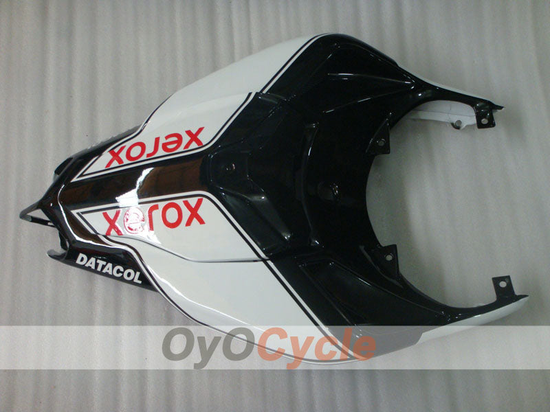 Verkleidungssatz für Einspritzung für Ducati 1098, Baujahr 07-09 - Weiß, Schwarz - Xerox #OYO87906232