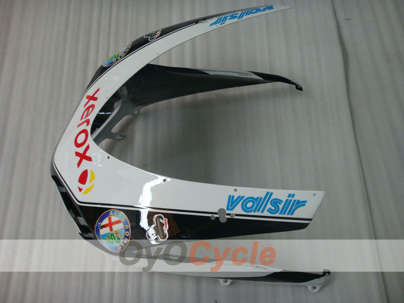 Verkleidungssatz für Einspritzung für Ducati 1098, Baujahr 07-09 - Weiß, Schwarz - Xerox #OYO87906232