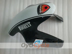Verkleidungssatz für Einspritzung für Ducati 1098, Baujahr 07-09 - Weiß, Schwarz - Xerox #OYO87906232