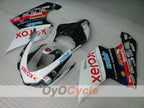 Verkleidungssatz für Einspritzung für Ducati 1098, Baujahr 07-09 - Weiß, Schwarz - Xerox #OYO87906232