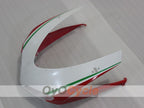 Verkleidungssatz für Einspritzmodelle, Ducati 1198, 09-11 - Rot, Weiß - Werksdesign #OYO87906243