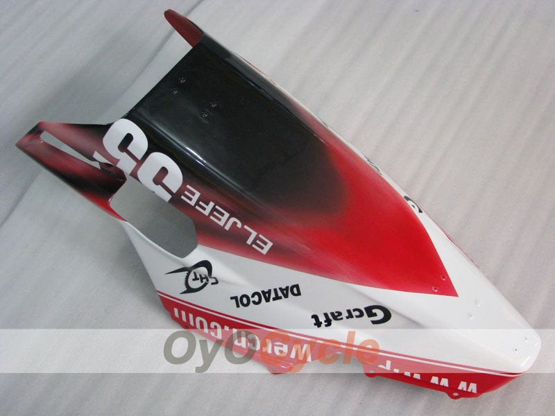 Verkleidungssatz für Einspritzmodelle, Ducati 1198, 09-11 - Rot, Weiß, Schwarz - Werksdesign #OYO87906244