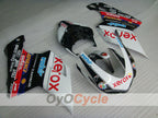 Verkleidungssatz für Einspritzmodelle, Ducati 1198, 09-11 - Weiß, Schwarz - Xerox #OYO87906245