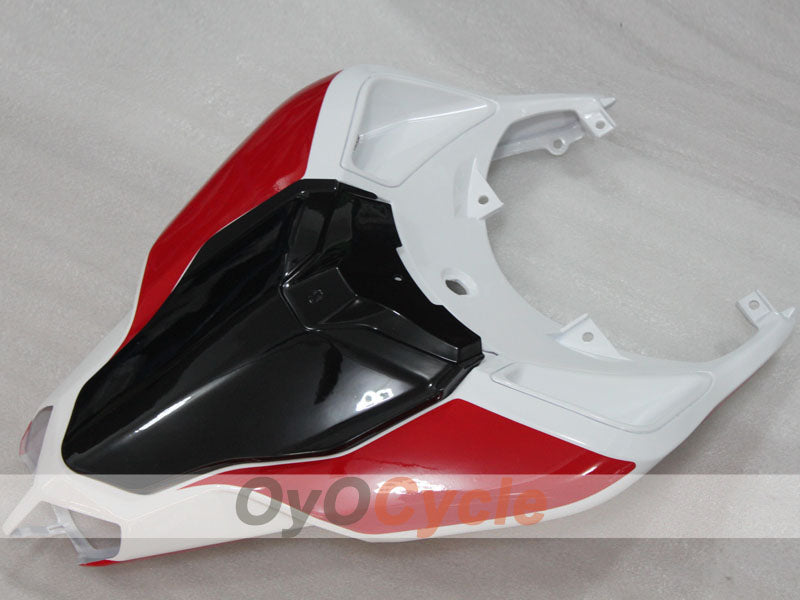 Verkleidungssatz für Einspritzmodelle, Ducati 1198, 09-11 - Rot, Weiß, Schwarz - Werksdesign #OYO87906247