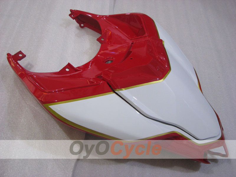 Verkleidungssatz für Einspritzmodelle, Ducati 1198, 09-11 - Rot, Weiß, Schwarz - Werksdesign #OYO87906252
