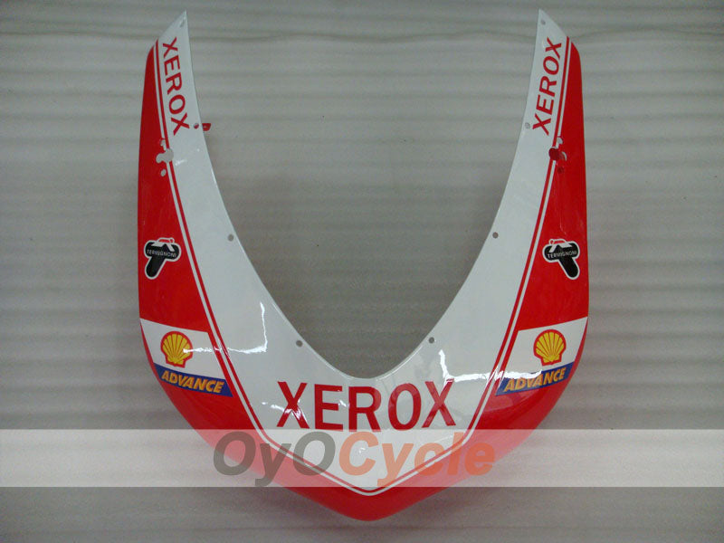 Verkleidungssatz für Einspritzmodelle, Ducati 1198, 09-11 - Rot, Weiß, Schwarz - Xerox #OYO87906254