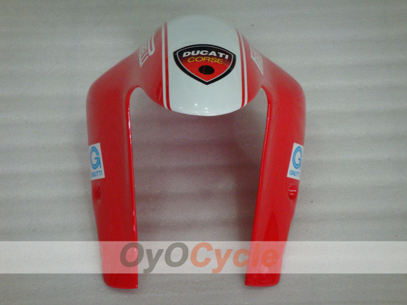 Verkleidungssatz für Einspritzmodelle, Ducati 1198, 09-11 - Rot, Weiß, Schwarz - Xerox #OYO87906254