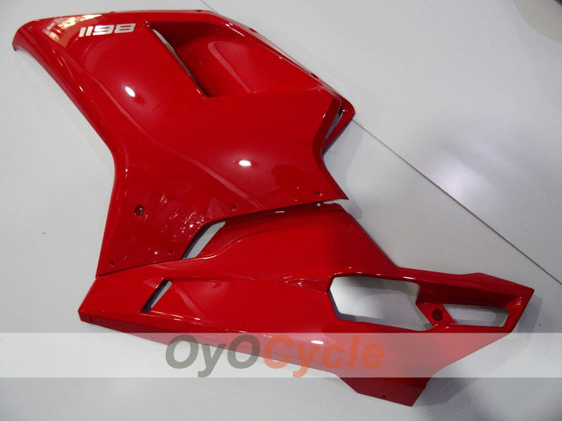 Einspritz-Verkleidungssatz für 09-11 Ducati 1198 - Rot - Werksstil #OYO87906256