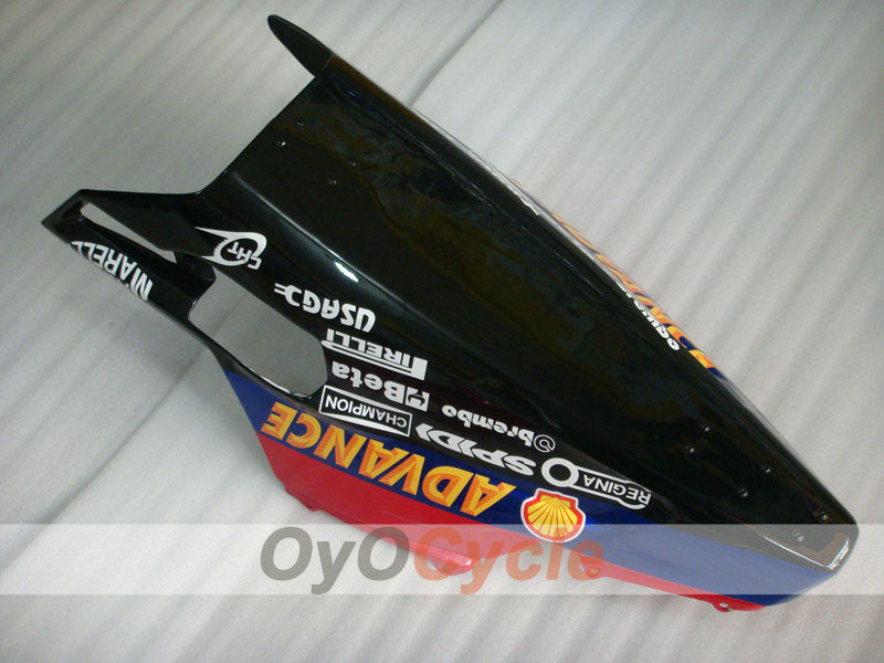 Einspritz-Verkleidungssatz für 09-11 Ducati 1198 - Rot, Schwarz - INFO STRADA #OYO87906257