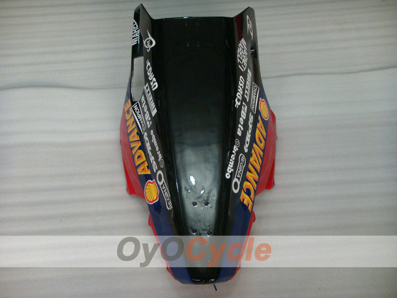 Einspritz-Verkleidungssatz für 09-11 Ducati 1198 - Rot, Schwarz - INFO STRADA #OYO87906257