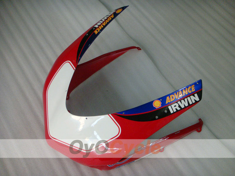 Einspritz-Verkleidungssatz für 09-11 Ducati 1198 - Rot, Schwarz - INFO STRADA #OYO87906257
