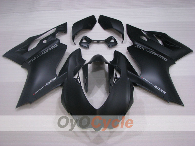 Einspritz-Verkleidungssatz für 11-14 Ducati 1199 - Schwarz - Werksstil #OYO87906260