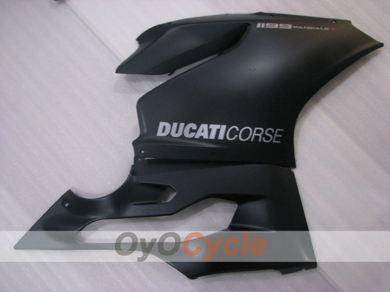 Einspritz-Verkleidungssatz für 11-14 Ducati 1199 - Schwarz - Werksstil #OYO87906260