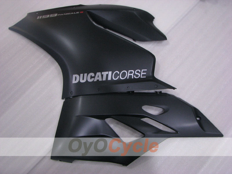 Einspritz-Verkleidungssatz für 11-14 Ducati 1199 - Schwarz - Werksstil #OYO87906260