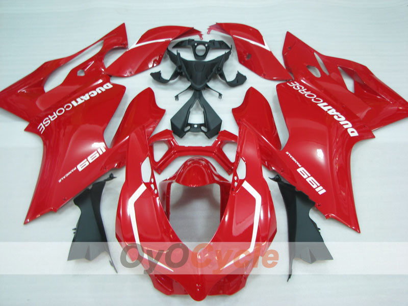Einspritz-Verkleidungssatz für 11-14 Ducati 1199 - Rot - Werksstil #OYO87906261 Zweitbild