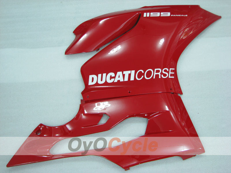 Einspritz-Verkleidungssatz für 11-14 Ducati 1199 - Rot - Werksstil #OYO87906261