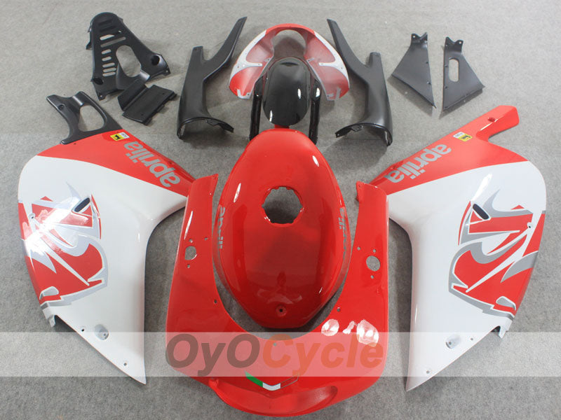 Verkleidungssatz für 01-05 Aprilia RS125 - Rot, Weiß - Werksstil #OYO87906265 Zweitbild