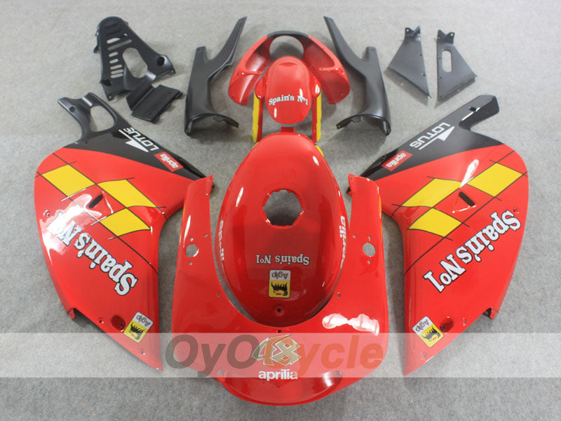 Verkleidungssatz für 01-05 Aprilia RS125 - Rot, Weiß - Individuell anpassen #OYO87906266 Zweitbild
