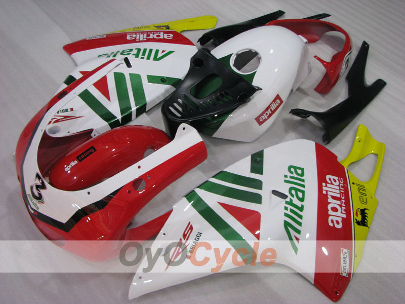 Verkleidungssatz für Aprilia RS125 01-05 - Rot, Grün, Weiß - Alitalia #OYO87906270 Zweitbild