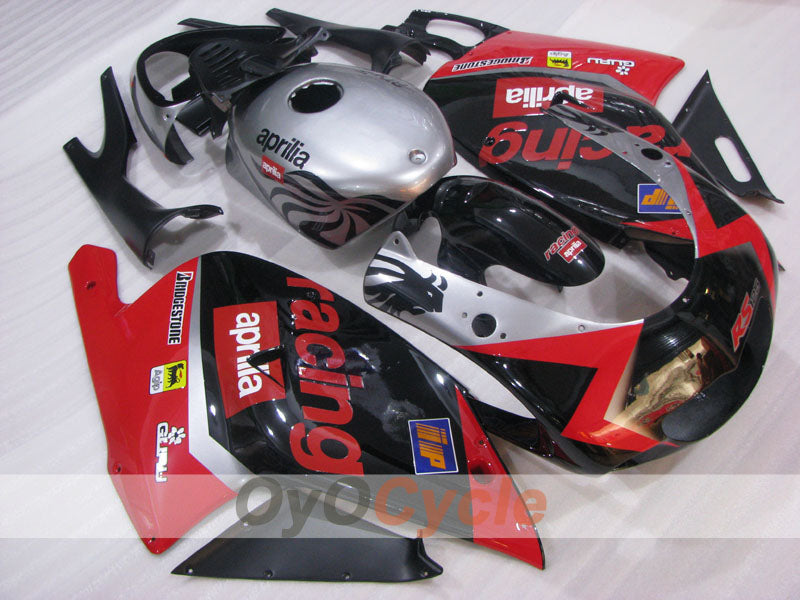 Verkleidungssatz für Aprilia RS125 01-05 - Rot, Schwarz, Silber - Werksstil #OYO87906273 Zweitbild