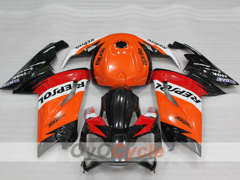 Verkleidungssatz für Aprilia RS125 06-10 - Rot, Orange, Schwarz - PEPSI #OYO87906274 Zweitbild