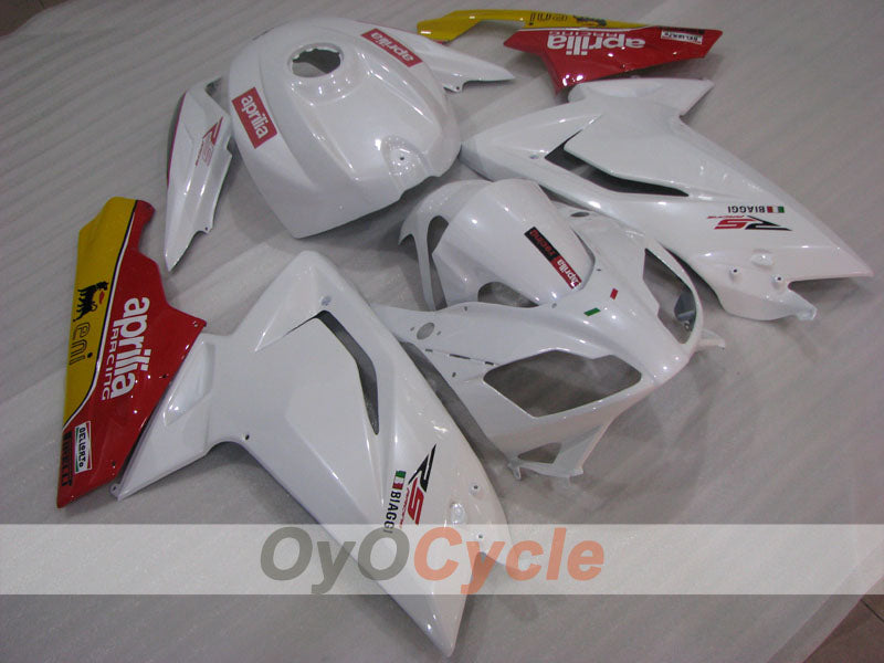Verkleidungssatz für Aprilia RS125 06-10 - Rot, Weiß - Werksstil #OYO87906278 Hauptbild