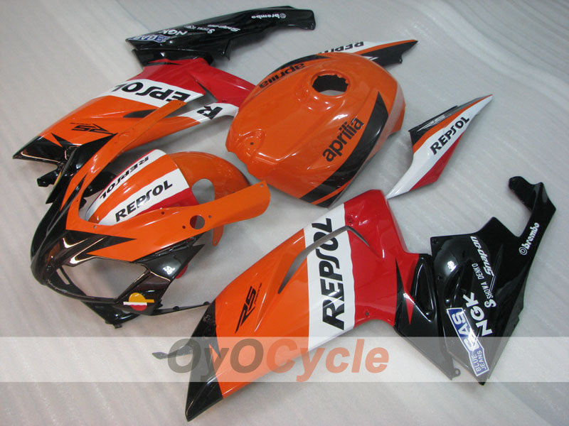 Verkleidungssatz für Aprilia RS125 06-10 - Rot, Orange, Schwarz - PEPSI #OYO87906283 Hauptbild