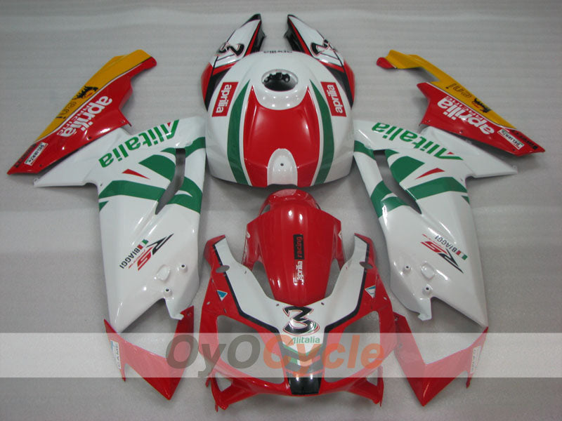 Verkleidungssatz für Aprilia RS125 06-10 - Rot, Weiß - Werksstil #OYO87906284 Zweitbild
