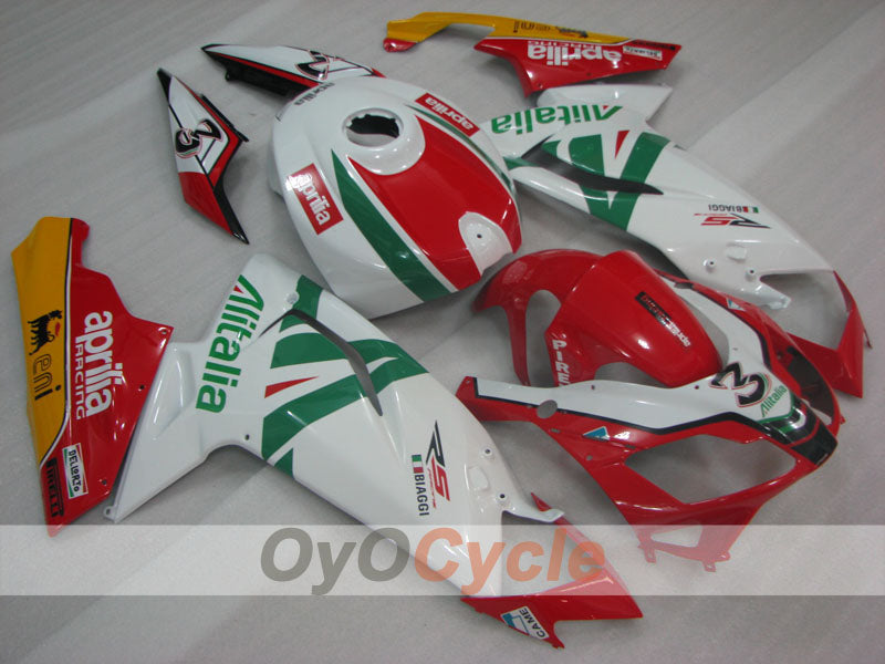 Verkleidungssatz für Aprilia RS125 06-10 - Rot, Weiß - Werksstil #OYO87906284 Hauptbild