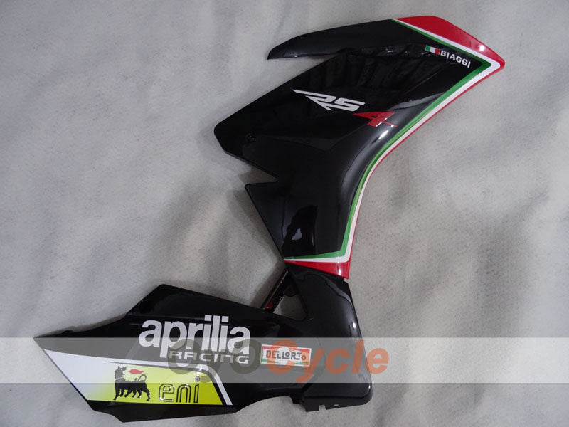Verkleidungssatz für Aprilia RSV4 09-14 - Rot, Weiß, Schwarz - Werksstil #OYO87906286