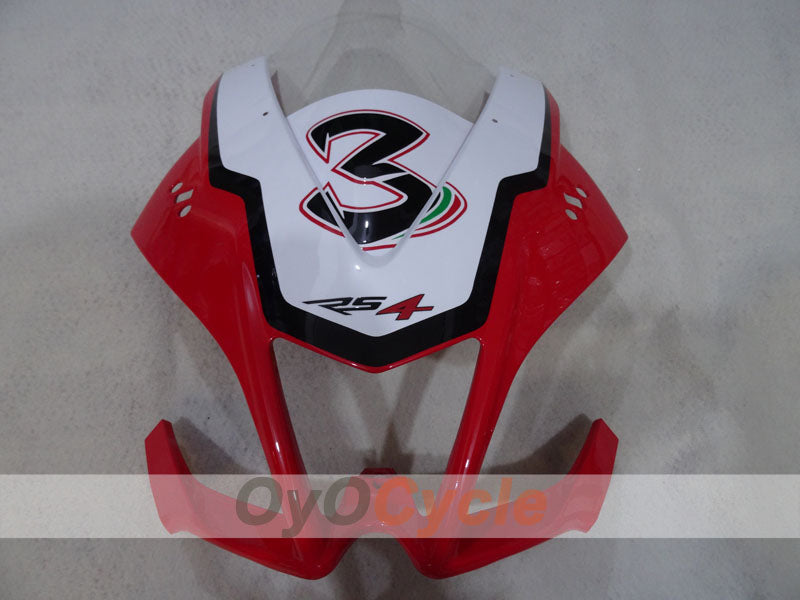 Verkleidungssatz für Aprilia RSV4 09-14 - Rot, Weiß, Schwarz - Werksstil #OYO87906286