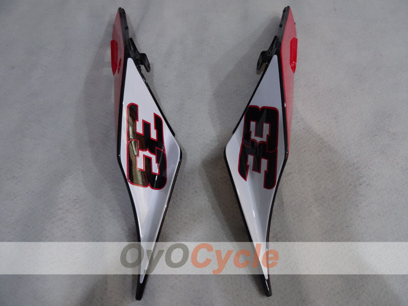 Verkleidungssatz für Aprilia RSV4 09-14 - Rot, Weiß, Silber - #bearacer #OYO87906288