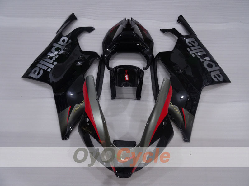 Verkleidungssatz für Aprilia RSV1000R 03-06 - Schwarz, Grau, Matt - Werksstil #OYO87906297 Zweitbild