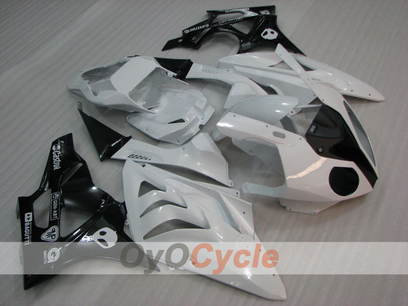 Spritzguss-Verkleidungssatz für BMW S1000RR 09-14 - Weiß, Schwarz - Werksstil, individuell anpassbar #OYO87906299 Hauptbild