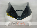 Spritzguss-Verkleidungssatz für Triumph Daytona 675 06-08 - Weiß, Schwarz - Werksstil #OYO87906300