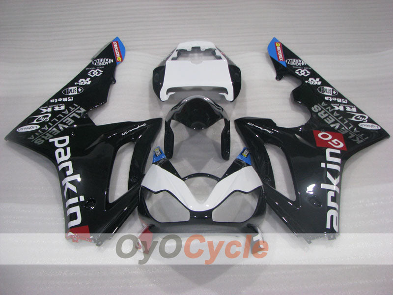 Spritzguss-Verkleidungssatz für Triumph Daytona 675 06-08 - Weiß, Schwarz - parkingo #OYO87906301 Zweitbild