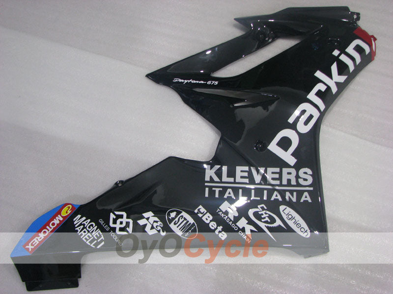 Linke und rechte Seitenverkleidung für Triumph 06-08 Daytona 675 #OYO87911624