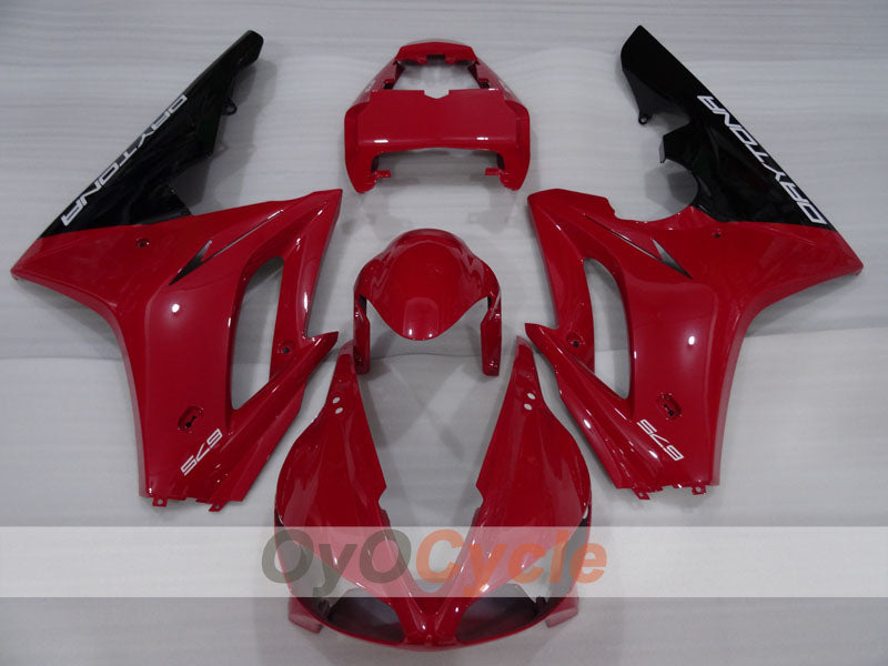 Einspritz-Verkleidungssatz für Triumph Daytona 675 09-12 - Rot, Schwarz - Werksdesign #OYO87906305 Zweitbild