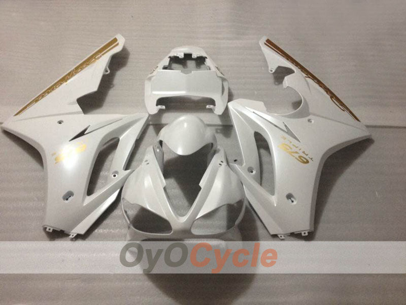 Einspritz-Verkleidungssatz für Triumph Daytona 675 09-12 - Weiß - Werksdesign #OYO87906309