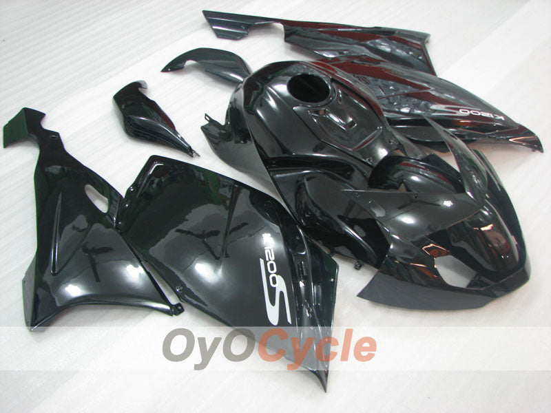 Verkleidungssatz für BMW K1200S 05-08 - Schwarz - Werksdesign, individuell anpassbar #OYO87906314