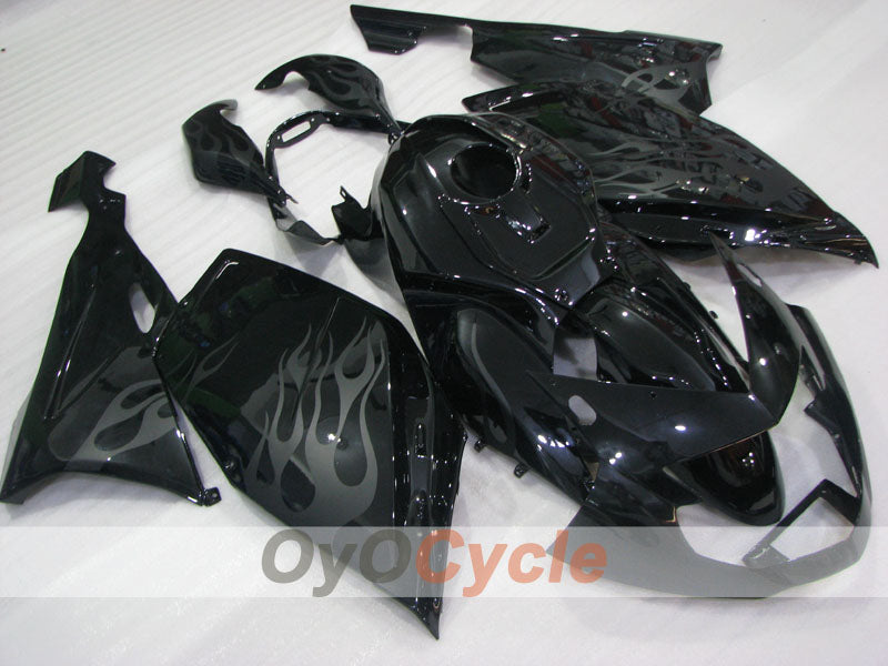Verkleidungssatz für BMW K1200S 05-08 - Schwarz - Werksdesign, individuell anpassbar #OYO87906316
