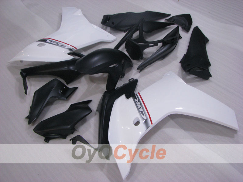 Verkleidungssatz mit Einspritzung für 11-13 CBR600F - Weiß, Schwarz - MICHELIN, Repsol #OYO87906321
