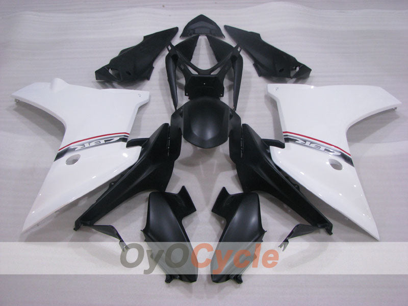 Verkleidungssatz mit Einspritzung für 11-13 CBR600F - Weiß, Schwarz - MICHELIN, Repsol #OYO87906321 Zweitbild