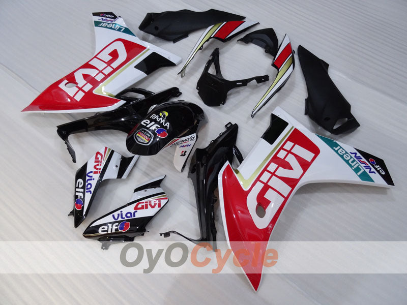 Verkleidungssatz mit Einspritzung für 11-13 CBR600F - Rot, Weiß, Schwarz - MICHELIN, Repsol #OYO87906322 Hauptbild
