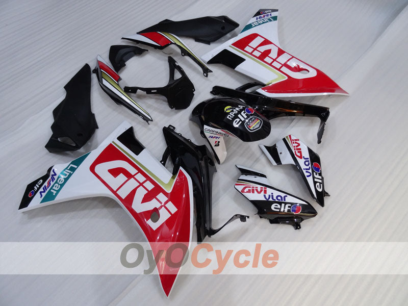 Verkleidungssatz mit Einspritzung für 11-13 CBR600F - Rot, Weiß, Schwarz - MICHELIN, Repsol #OYO87906322