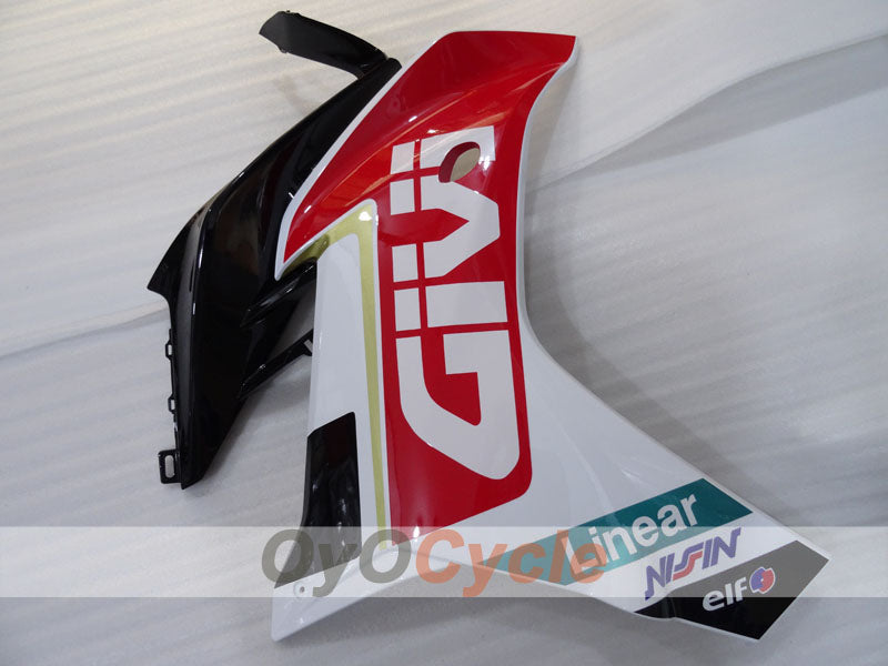 Verkleidungssatz mit Einspritzung für 11-13 CBR600F - Rot, Weiß, Schwarz - MICHELIN, Repsol #OYO87906322